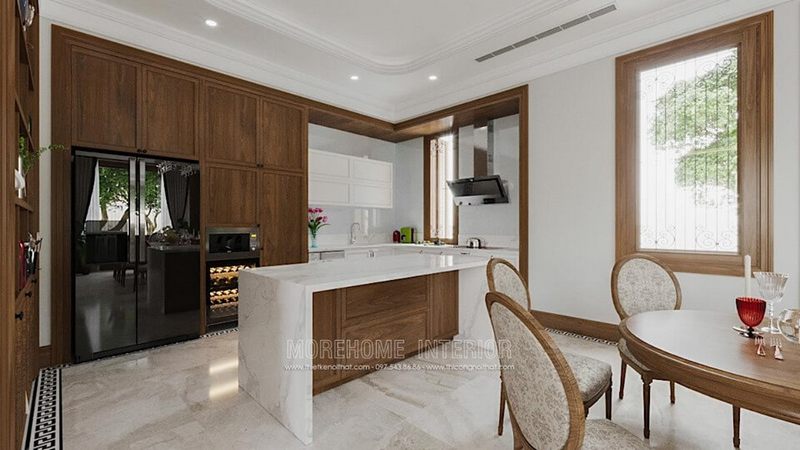 Chiêm ngưỡng 17 Trang trí nội thất phòng bếp căn hộ , nhà phố, biệt thự tạo cảm hứng vào bếp cho người nội trợ